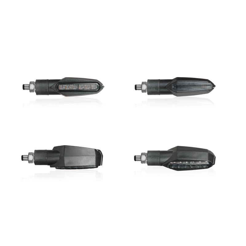 Clignotants à LED Fiction Noir/Fumé